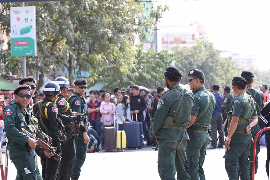 Photo Album: Armed Forces Deployed Across Cambodia 