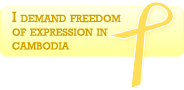 I demand Freedom of Expression in Cambodia