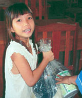Child smiling