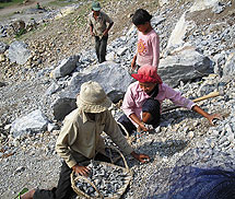 Children working