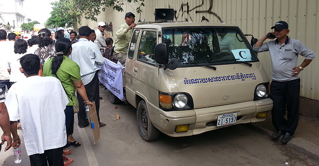 Media Album: Anti Opposition Leader Gathering in Cambodia's Capital ...